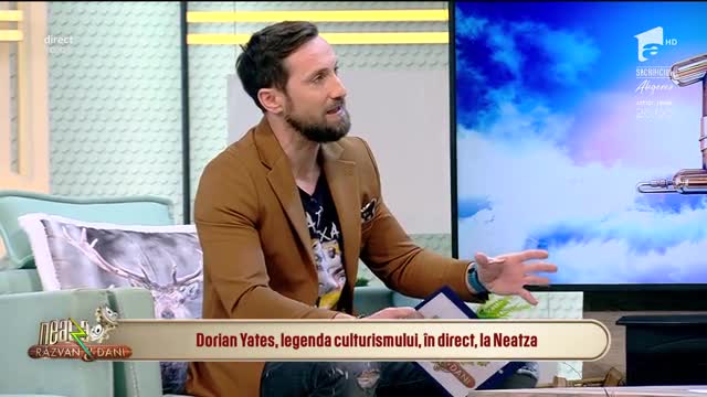 Neatza cu Răzvan și Dani. Mental coaching și wellness cu Dorian Yates, c&acirc;știgător a șase titluri consecutive Mr. Olympia