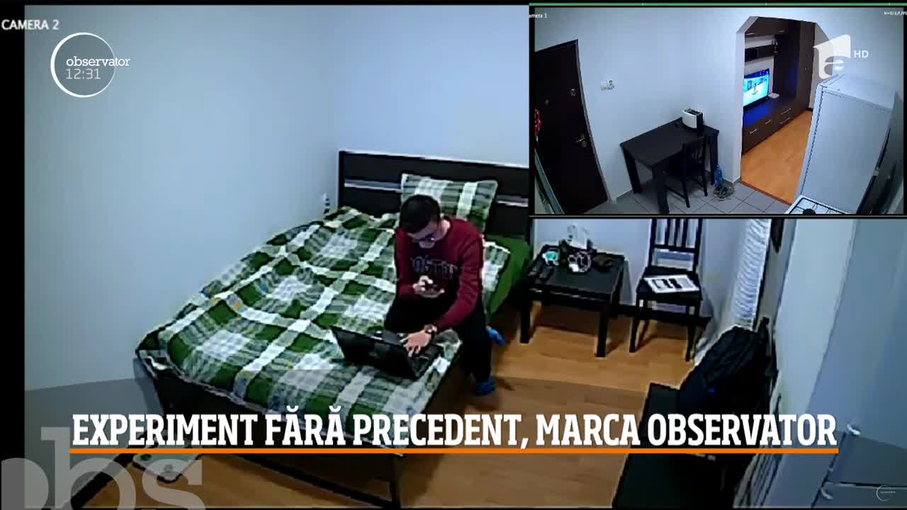Experiment marca Observator! Cum arată viața &icirc;n autoizolare
