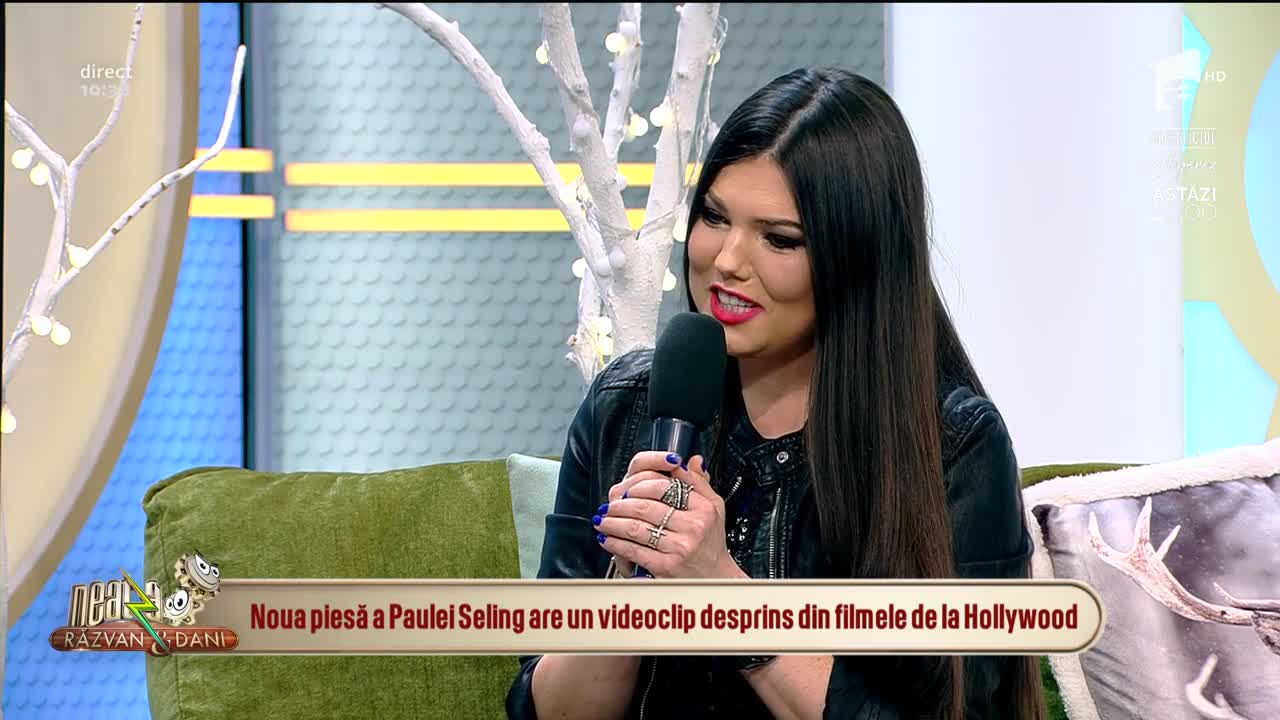 Neatza cu Răzvan și Dani. Paula Seling a lansat de Dragobete piesa Nu privi &icirc;n jos. Videoclipul melodiei este desprins din filmele de la Hollywood