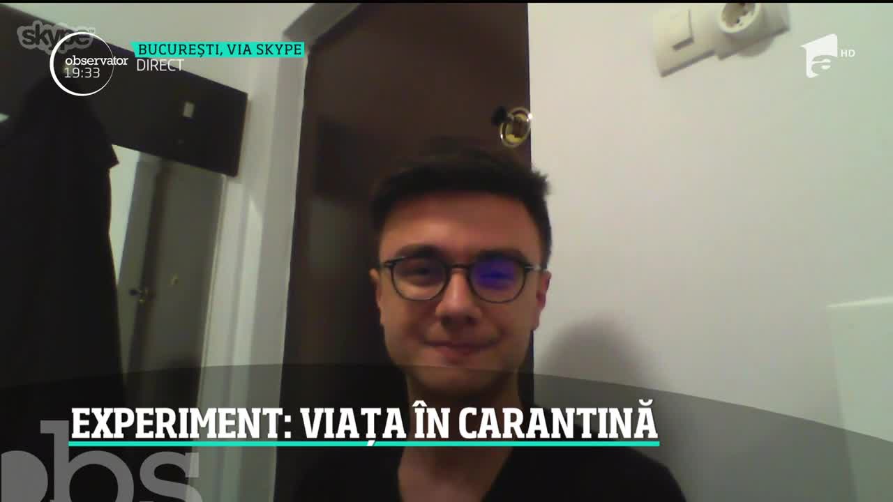 Valentin Stan, reporterul Observator, &icirc;n carantină timp de 14 zile. Ce poți face &icirc;n autoizolare