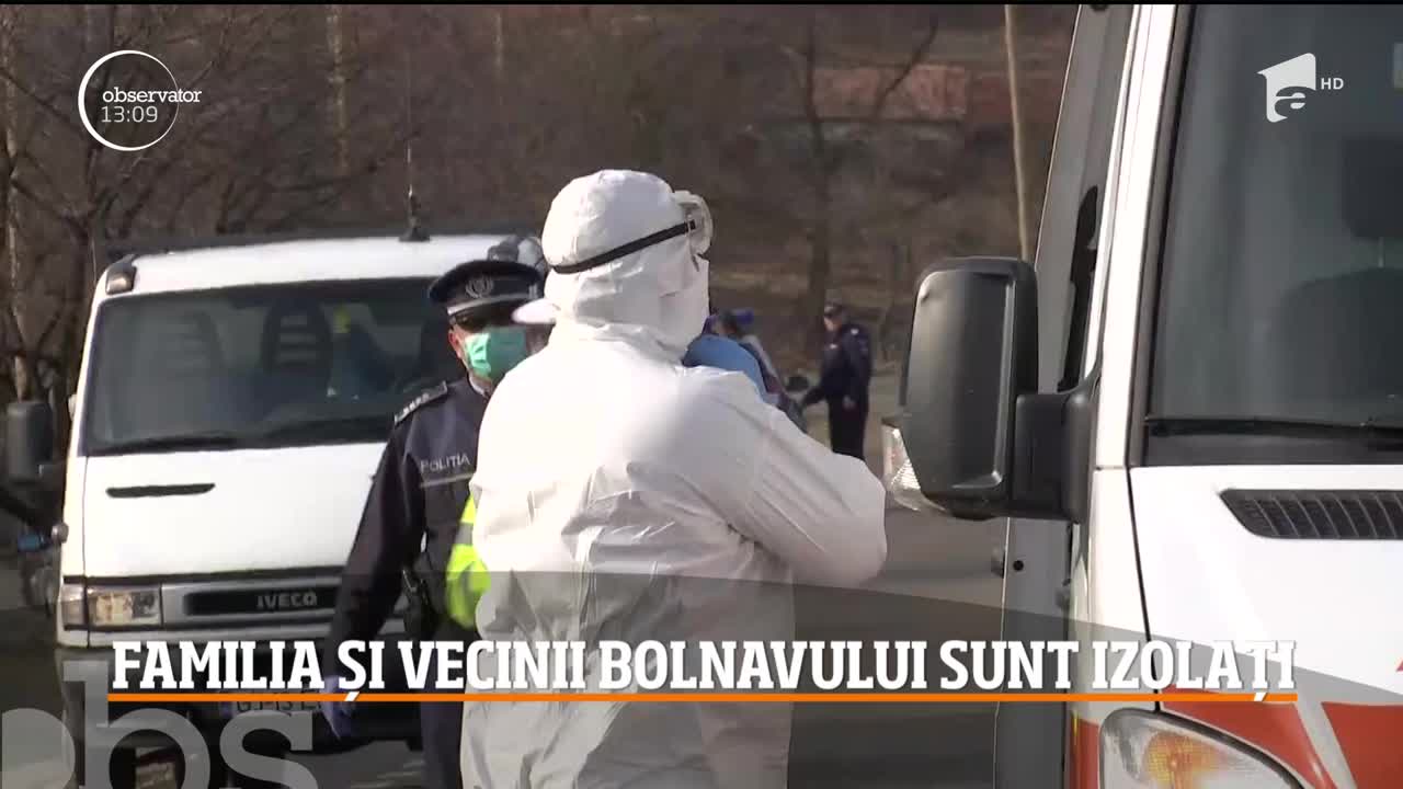 Familia și vecinii bărbatului infectat cu coronavirus, &icirc;n carantină
