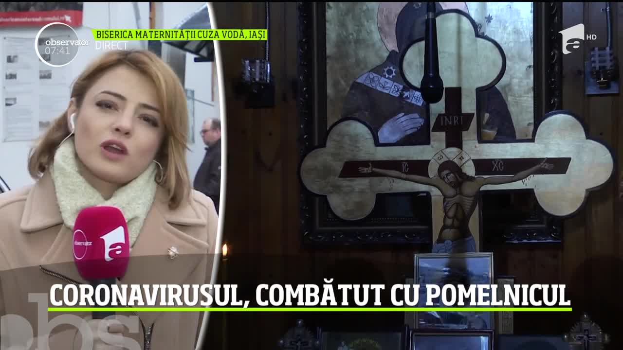 Un preot din Iaşi combate coronavirusul cu pomelnice!