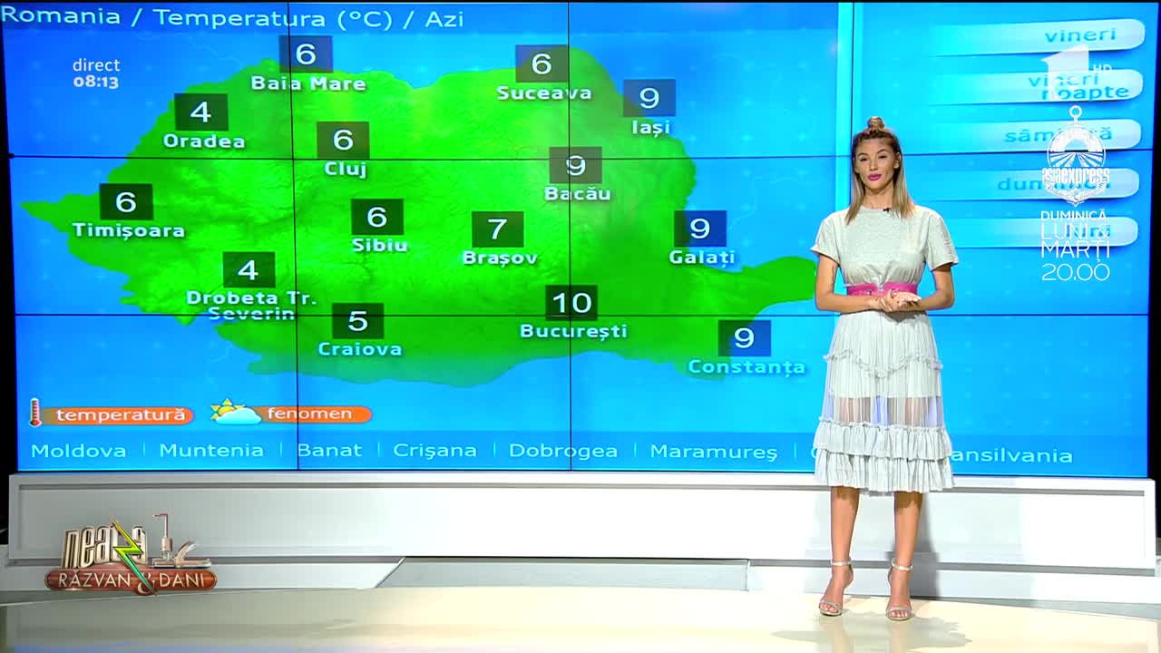 Prognoza Meteo, 28 februarie 2020 - Neatza cu Răzvan și Dani. Precipitaţiile se extind în aproape toată țara