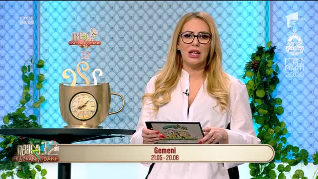 Neatza cu Răzvan și Dani - Horoscopul zilei, 28 februarie 2020. Leii sunt foarte aproape de a porni pe un alt drum, atât în carieră cât și în iubire