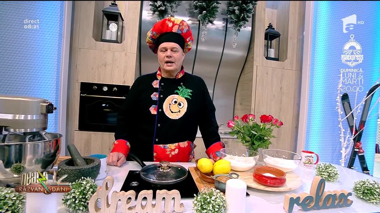 Rețeta Zilei - Neatza cu Răzvan şi Dani. Mărțișoare dulci cu apă de trandafiri