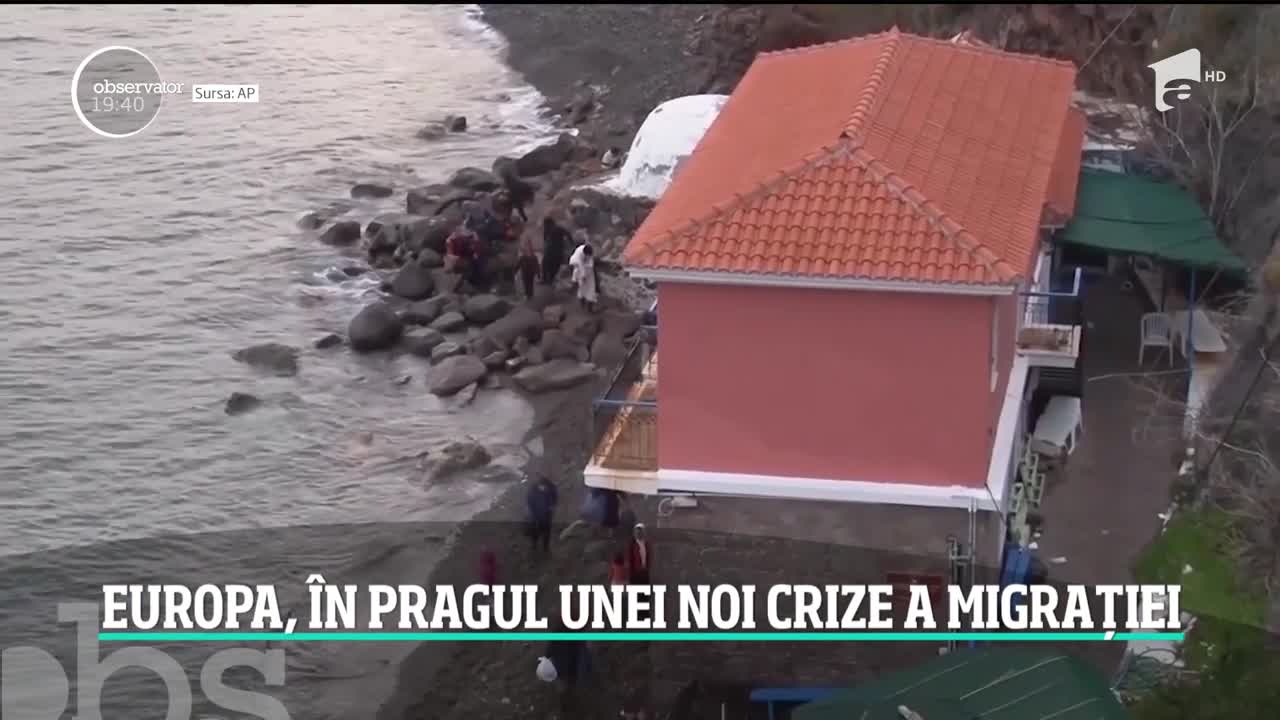 Situaţia devine critică la frontiera Turciei cu Grecia! 75.000 migranţii au reuşit să ajungă &icirc;n Europa