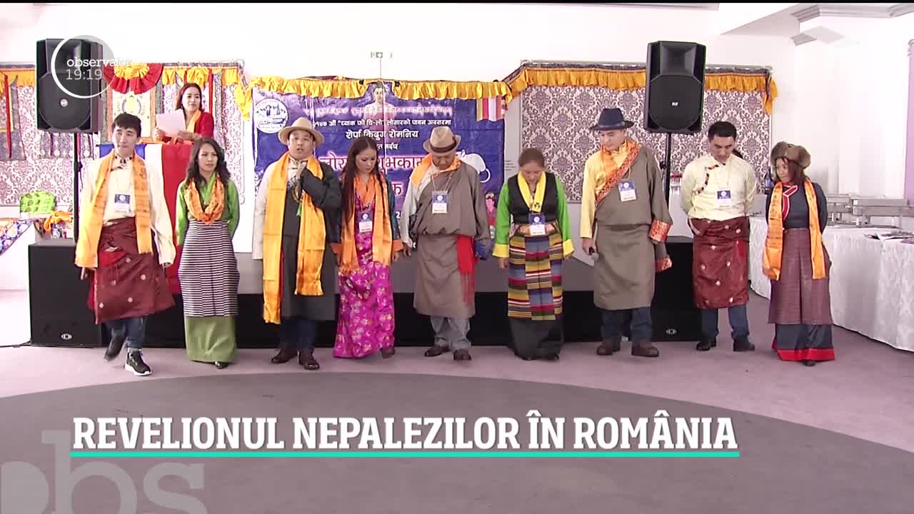 Nepalezii, salvarea multor patroni din Rom&acirc;nia, au sărbătorit astăzi Revelionul
