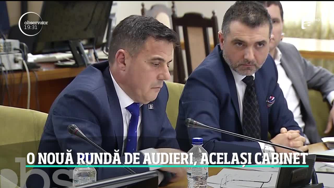 O nouă rundă de audieri &icirc;n Parlament. Premierul desemnat, Florin C&icirc;ţu a trimis &icirc;n comisiile de specialitate aceiaşi miniştri propuşi &icirc;n urmă cu două săptăm&acirc;ni de Ludovic Orban