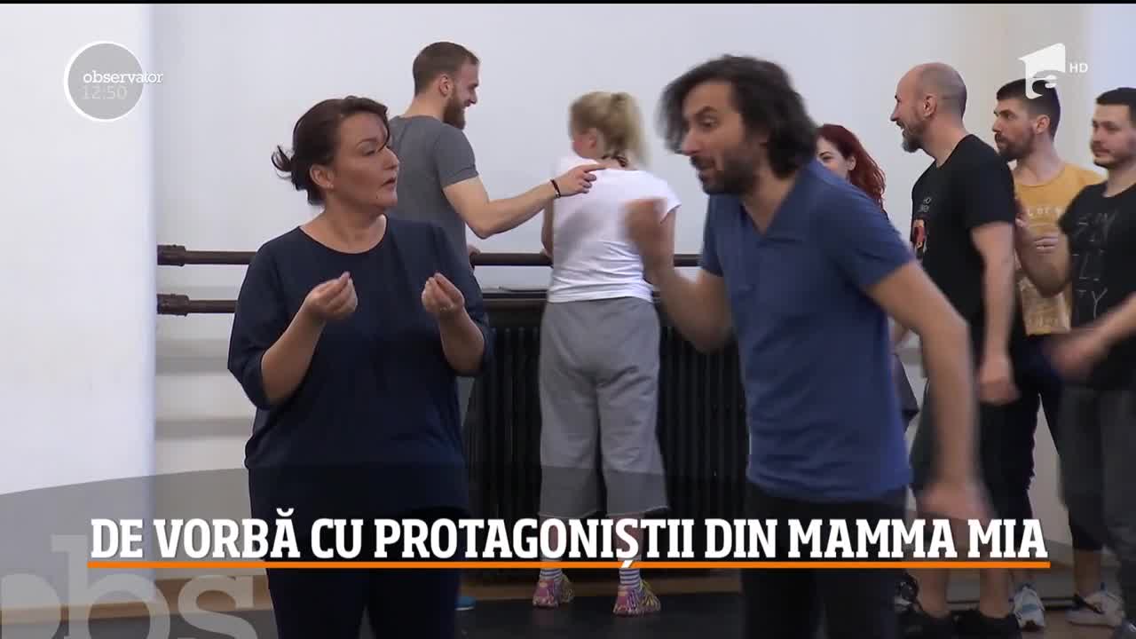 Cornel Ilie şi Adrian Nour, rivali &icirc;n musicalul Mamma Mia