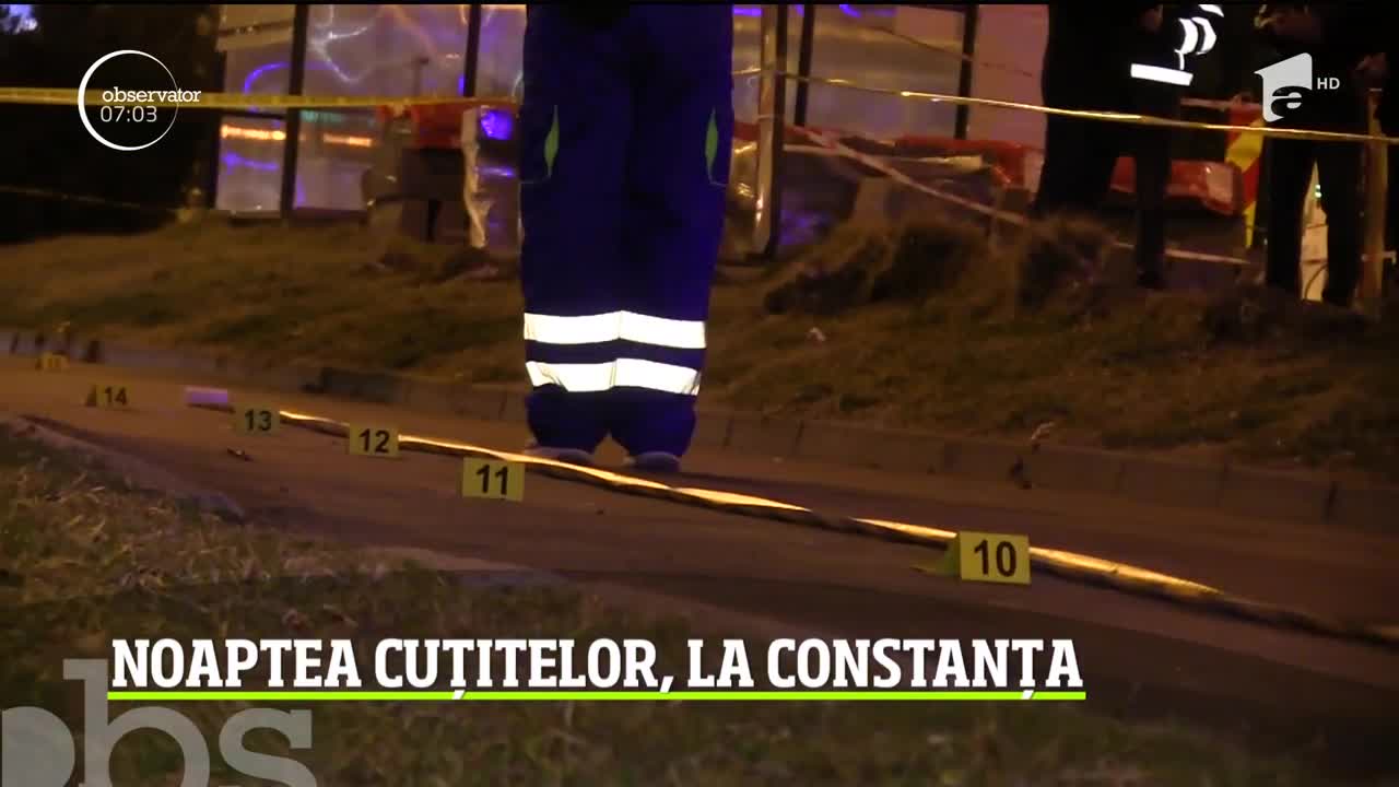 Noaptea cuţitelor, la Constanța. Doi bărbaţi au ajuns la spital după ce au fost &icirc;njughiaţi