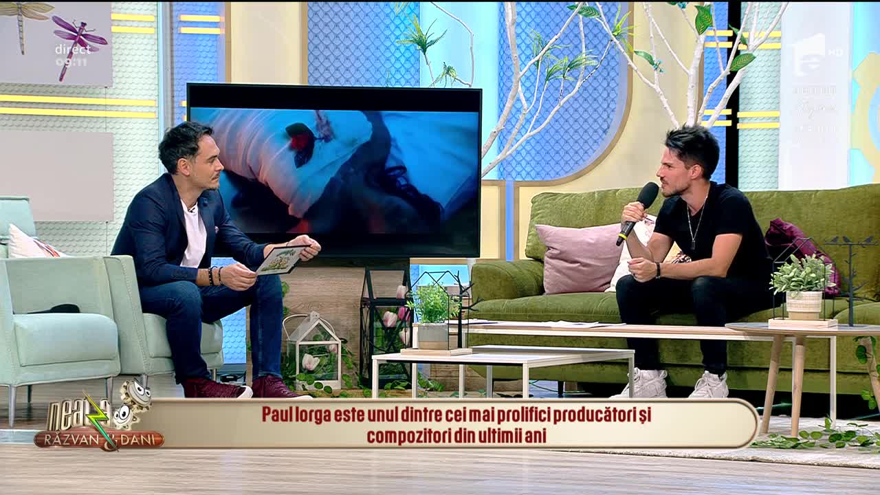 Paul Iorga, super piesă la Neatza cu Răzvan și Dani! Ascultă aici "Bună dimineața"!