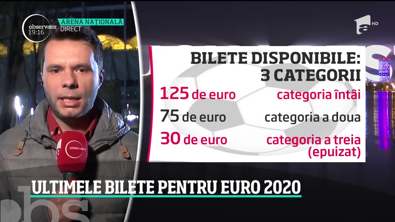 Ultima strigare pentru meciurile de la Euro! Biletele vor fi rev&acirc;ndute printr-o platformă abia lansată
