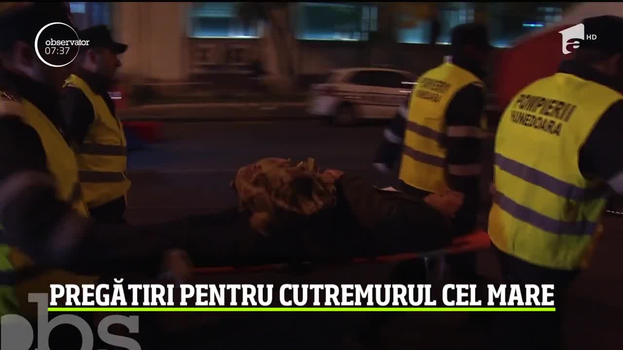 Rom&acirc;nia se pregătește pentru cutremurul cel mare. A fost creată o aplicaţie care să-i instruiască voluntari și salvatori