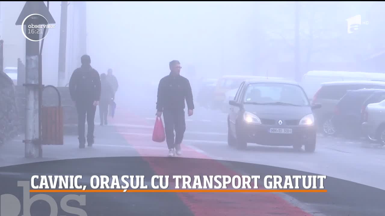 Transportul public &icirc;n staţiunea maramureşană Cavnic este gratuit, pentru că autorităţile locale au reuşit să-şi drămuiască foarte bine banii