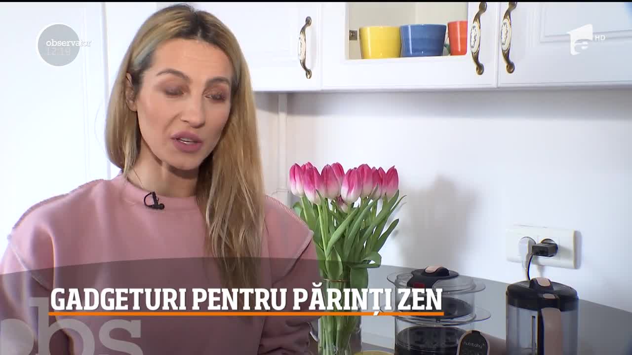 Gadgeturi utile &icirc;n viața de părinte. La ce ajutoare a apelat Flavia Mihăşan