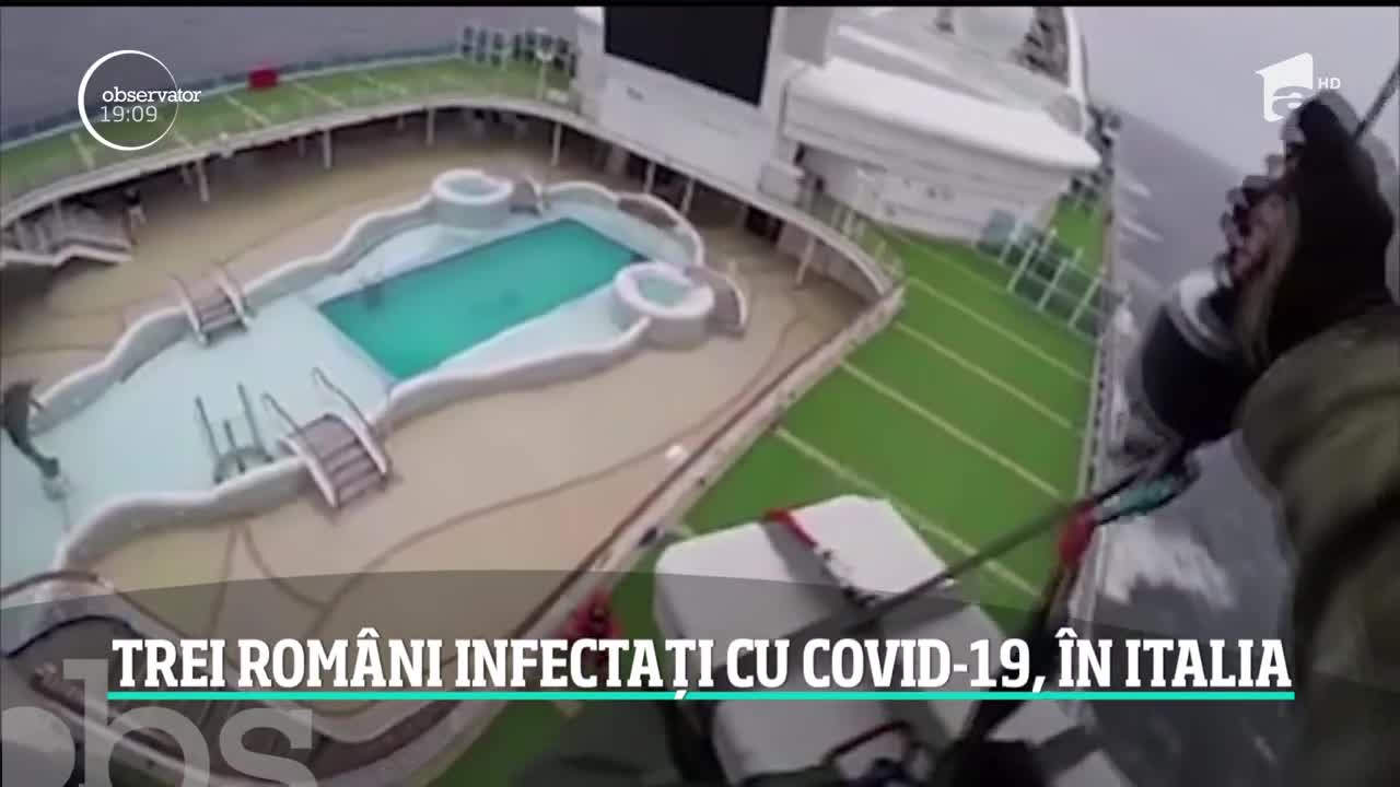 Trei rom&acirc;ni infectați cu coronavirus, &icirc;n Italia