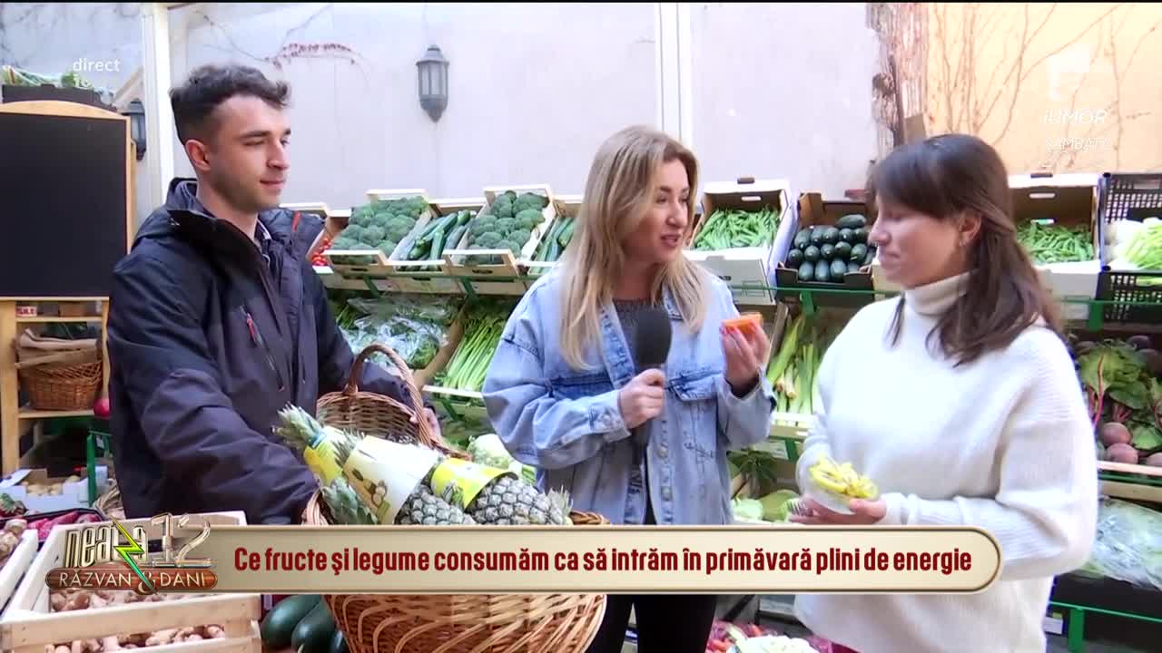 Ce fructe şi legume consumăm ca să intrăm &icirc;n primăvară plini de energie