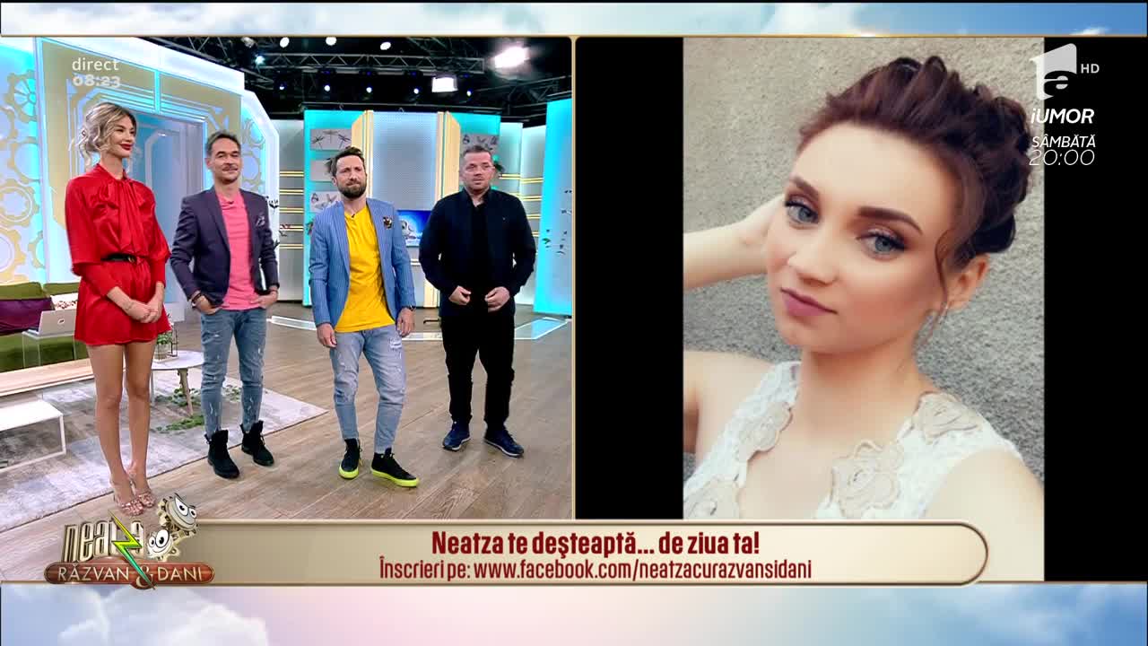 Neatza cu Răzvan și Dani te deşteaptă... de ziua ta! La mulți ani, Mădălina!