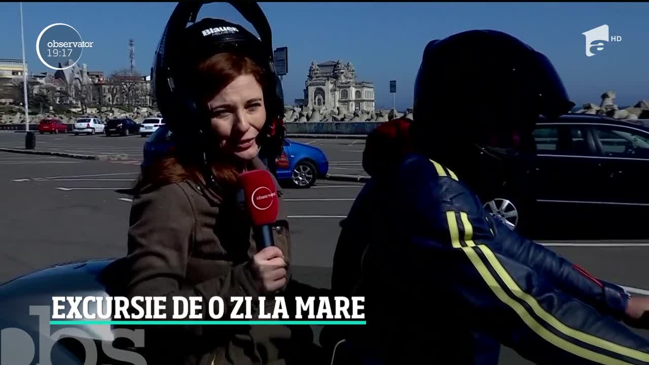 Vremea a fost perfectă pentru o baie &icirc;n mare. Chiar dacă apa a avut doar 11 grade, un student din Israel a &icirc;notat &icirc;n larg ca &icirc;n plină vară