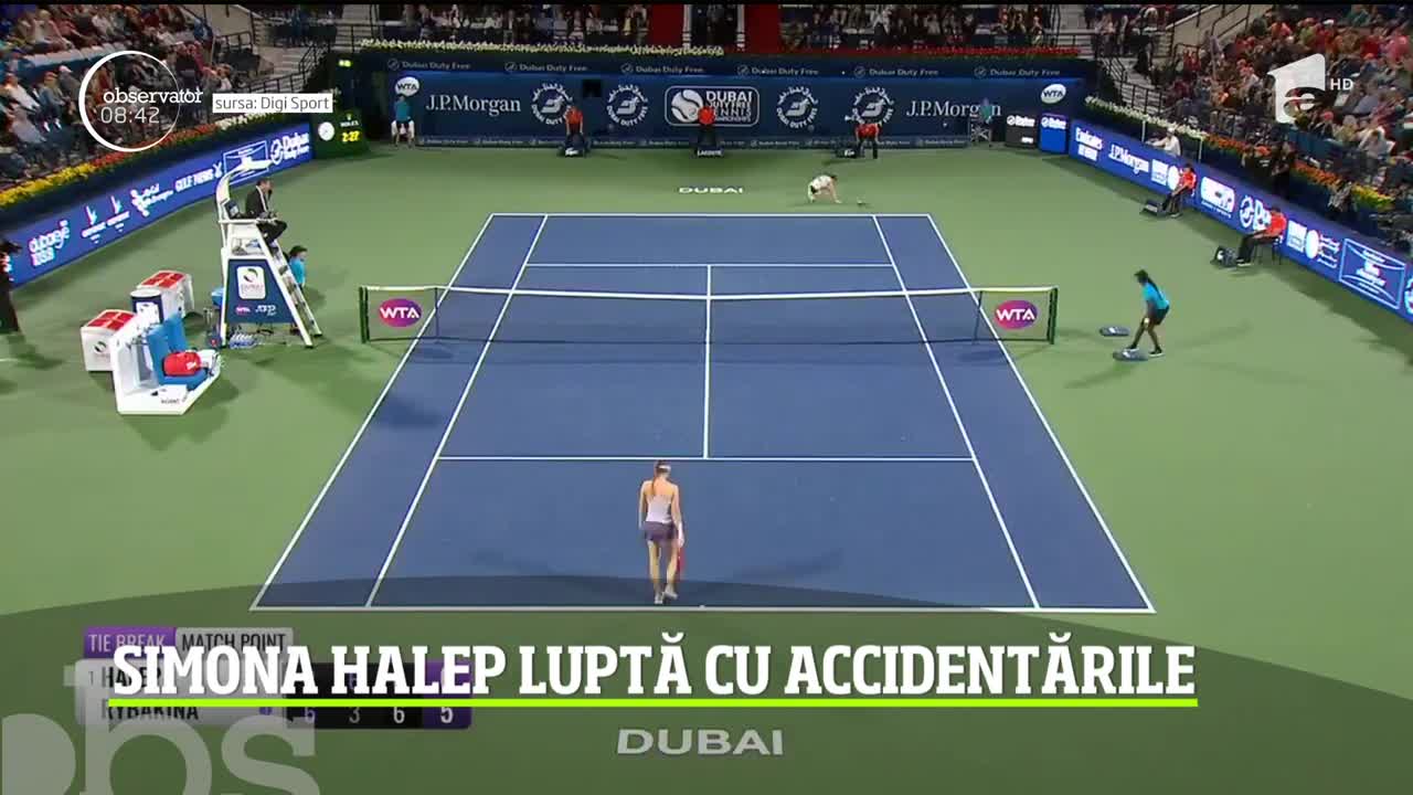 Simona Halep luptă cu accidentările. Sportiva nu va participa la Indian Wells