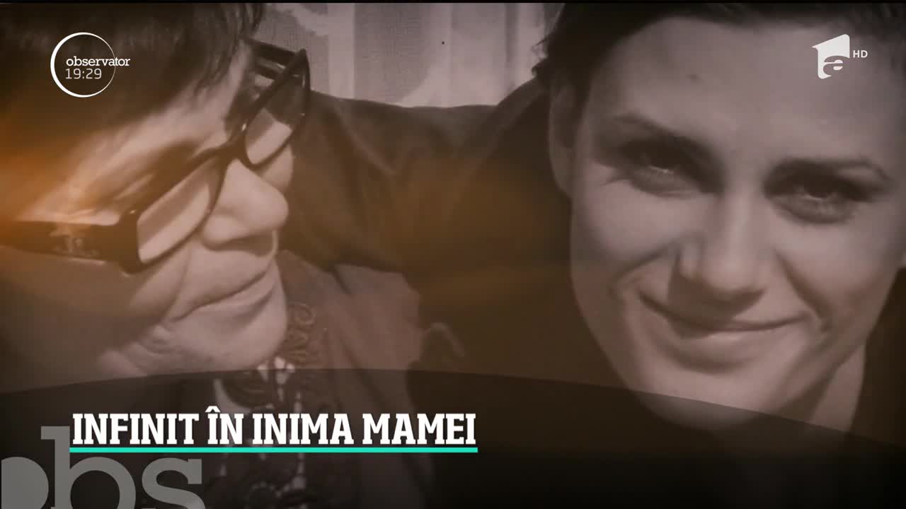 Infinit &icirc;n inima mamei. Iuliana Gătej, Fluturica, a lăsat nenumărate semne ale iubirii ei pentru mama