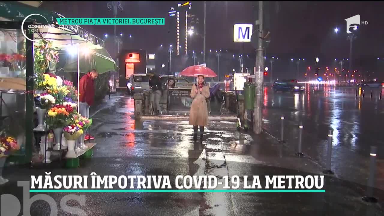 Măsuri &icirc;mpotriva coronavirusului la metrou