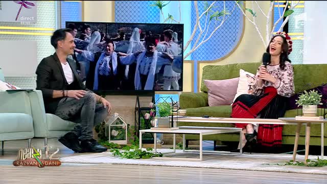 Neatza cu Răzvan și Dani. Raluca Diaconu c&acirc;ntă piesa Eu sunt floarea Prahovei