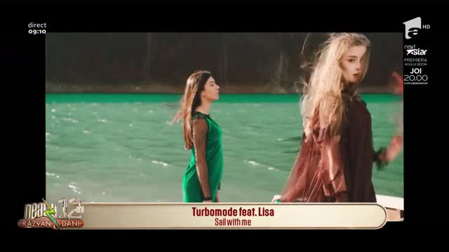 Neatza cu Răzvan și Dani. Turbomode feat. Lisa c&acirc;ntă melodia Sail with me