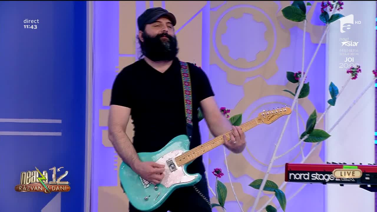 Feli c&acirc;ntă live melodia Sus pe munte, la Neatza cu Răzvan și Dani