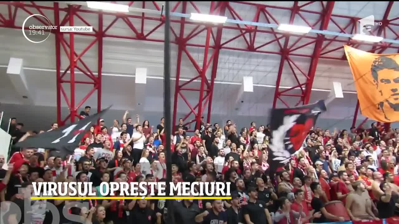 Coronavirus lasă &icirc;n aer zeci de competiţii sportive