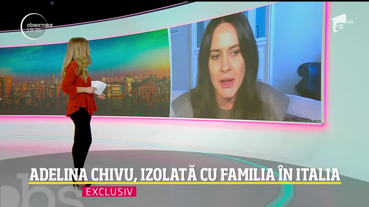 Adelina Chivu, izolată cu familia &icirc;n Italia