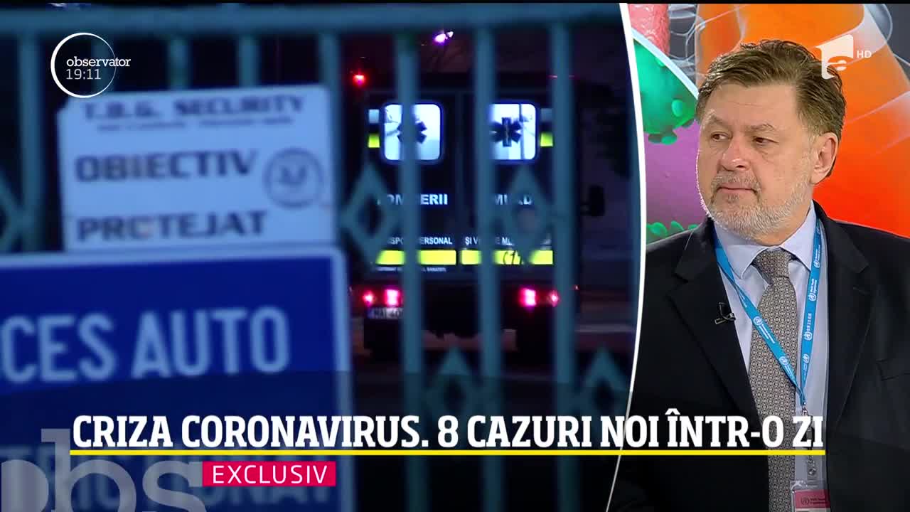 Criza coronavirus. Opt cazuri noi &icirc;ntr-o singură zi, &icirc;n București!  Prof. Dr. Alexandru Rafila: Am fost feriți p&acirc;nă acum
