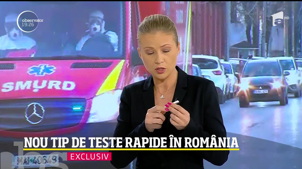 Test rapid de coronavirus, &icirc;n premieră la Observator