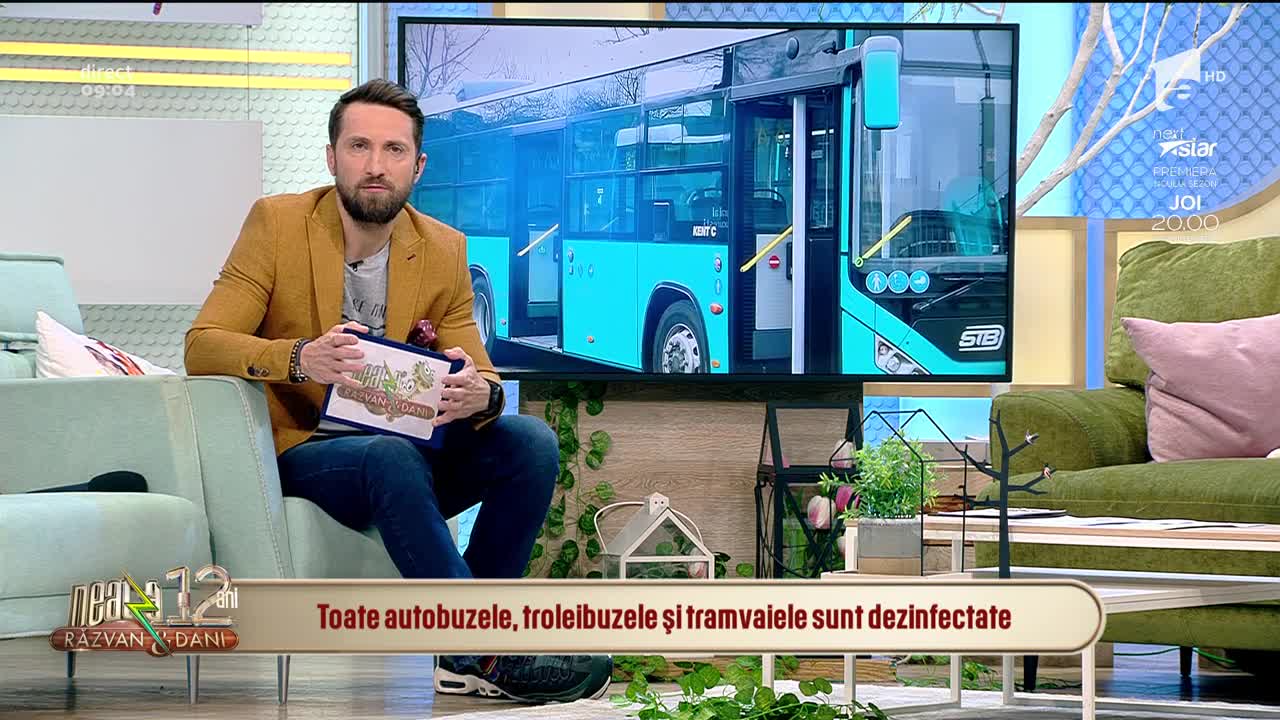 Neatza cu Răzvan și Dani. STB, noi măsuri pentru &icirc;mpiedicarea răsp&acirc;ndirii coronavirusurului &icirc;n mijloacele de transport &icirc;n comun