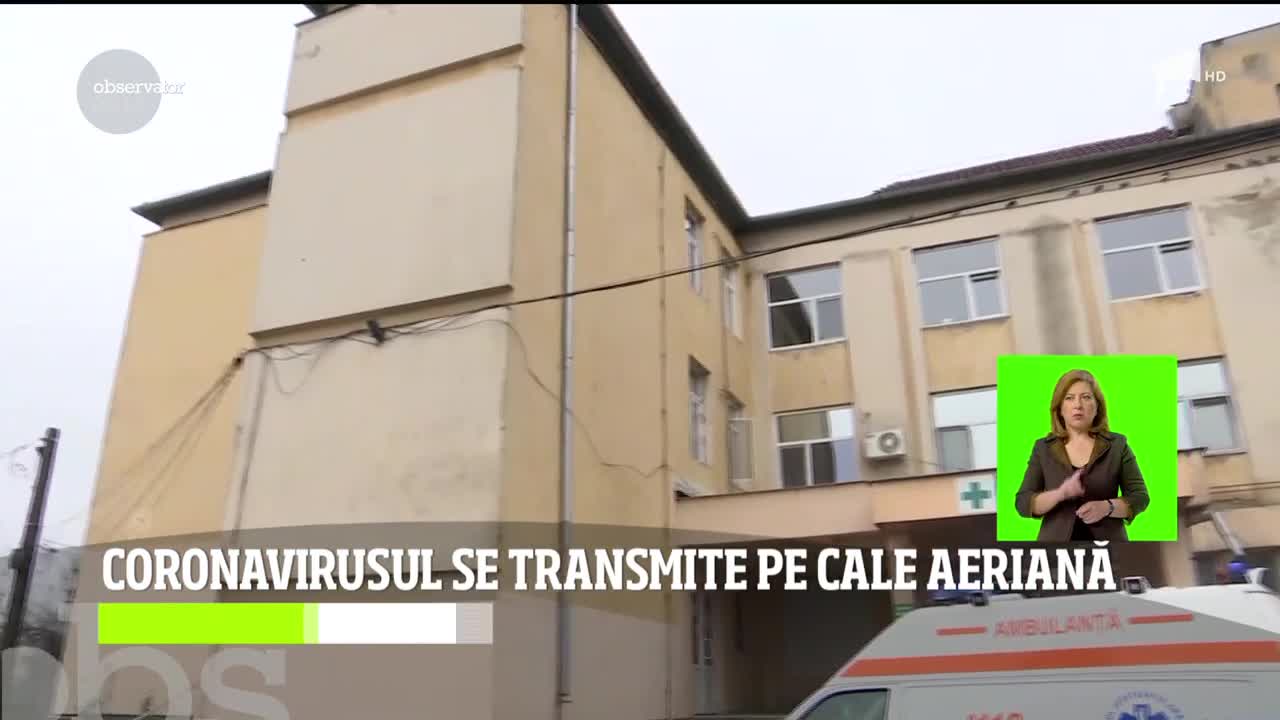 Coronavirusul se transmite pe cale aeriană