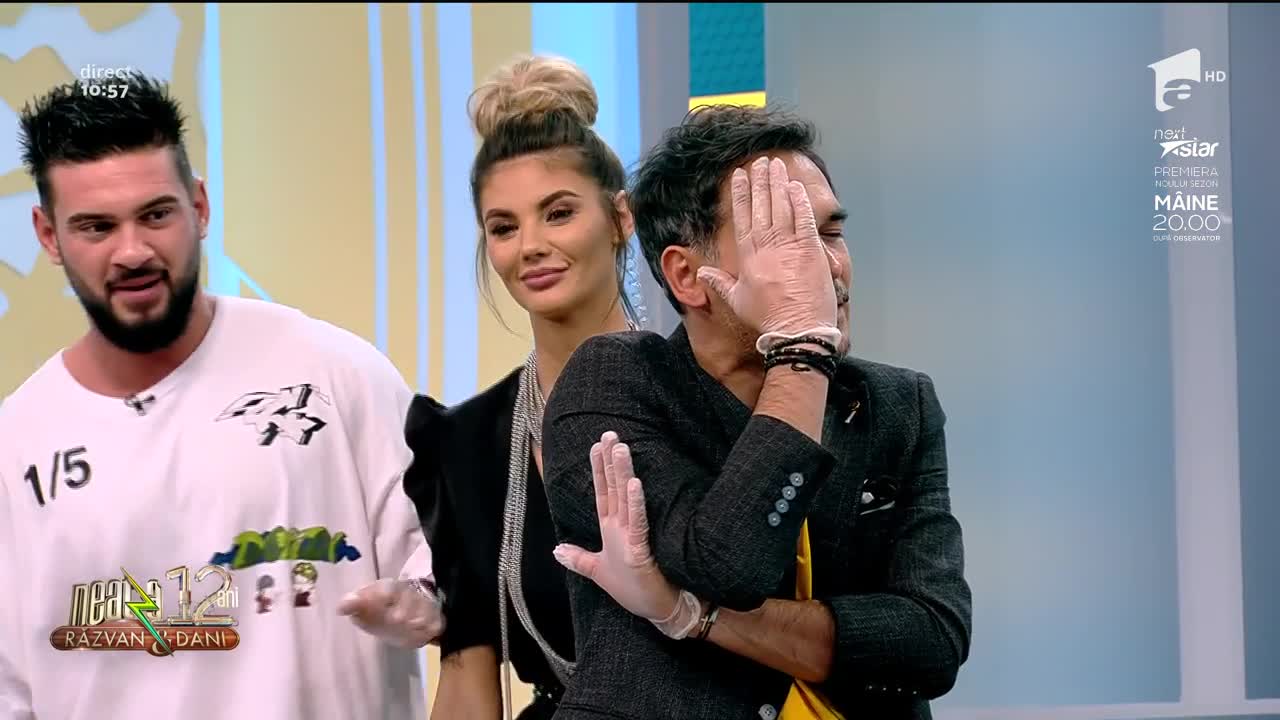 Șerban Copoț și Dorian Popa joacă B&Acirc;ZA cu mănuși din plastic! Cine a lovit cel ma tare