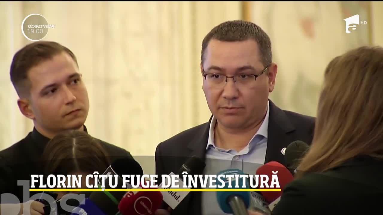 Florin C&icirc;ţu şi-a depus mandatul fix &icirc;naintea votului din Parlament