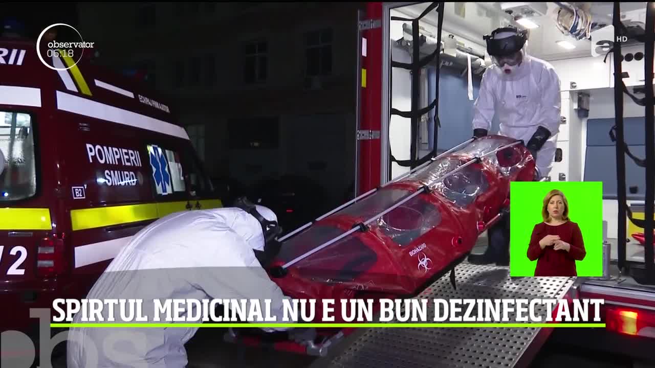 Spirtul medicinal nu este bun dezinfectant şi spulberă mitul rom&acirc;nilor