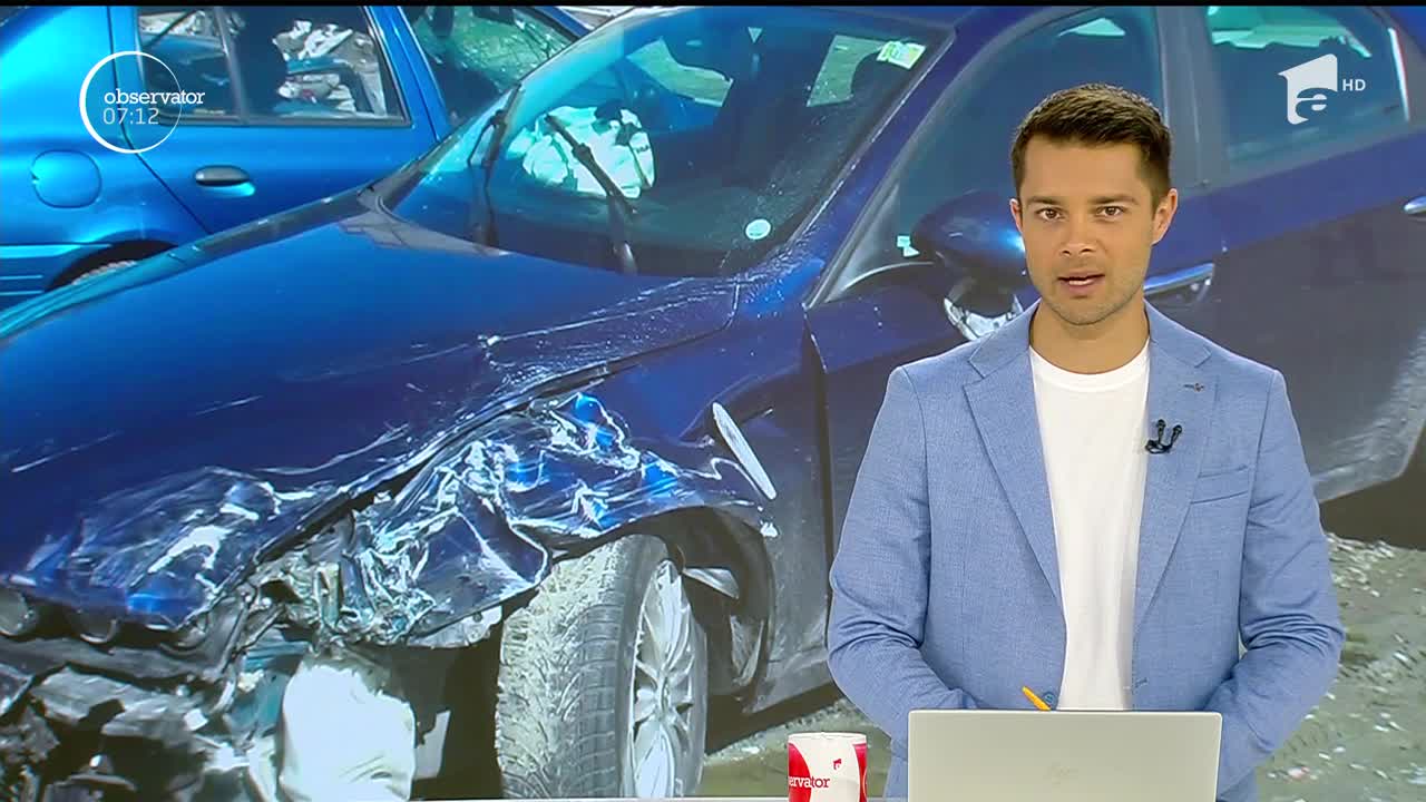 Accident cu șofer băut și fugit din izolare, &icirc;n R&acirc;mnicu V&acirc;lcea