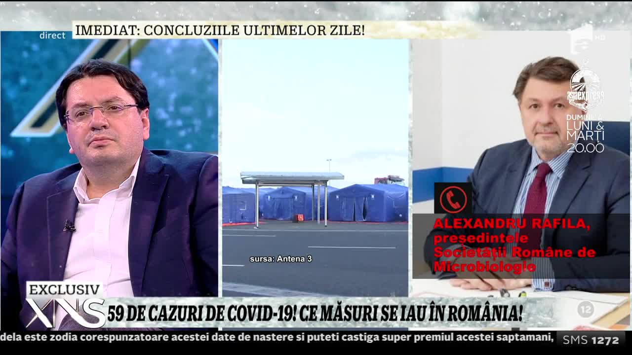 România, niciun deces cauzat de Covid-19! Medicul Alexandru Rafila: "Rata mortalităţii în Italia este foarte ridicată pentru că are cea mai îmbătrânită populaţie din Europa!"