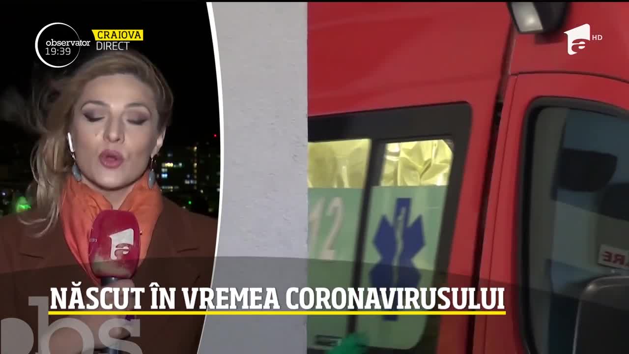 O t&acirc;nără izolată la domiciliu a născut astăzi &icirc;n Craiova