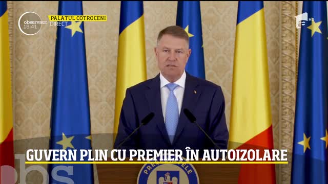Președintele Rom&acirc;niei, domnul Klaus Iohannis decreta stare de urgență de luni