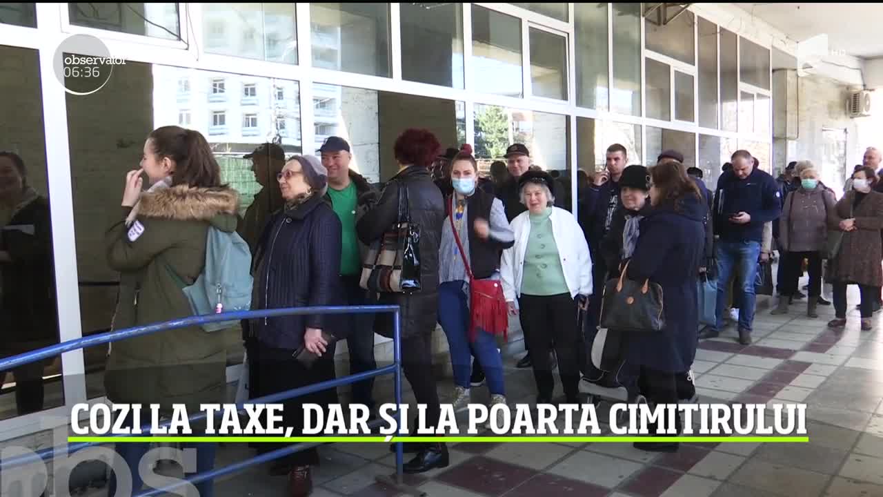 Rom&acirc;nii au luat cu asalt Serviciile de Taxe şi Impozite