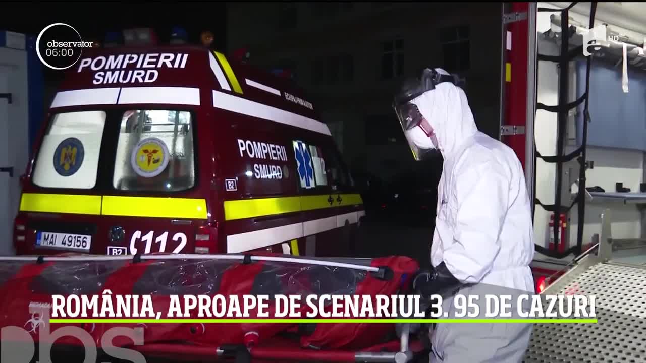 Rom&acirc;nia se apropie de scenariul trei şi numără la această oră 95 de pacienţi infectaţi cu noul coronavirus!