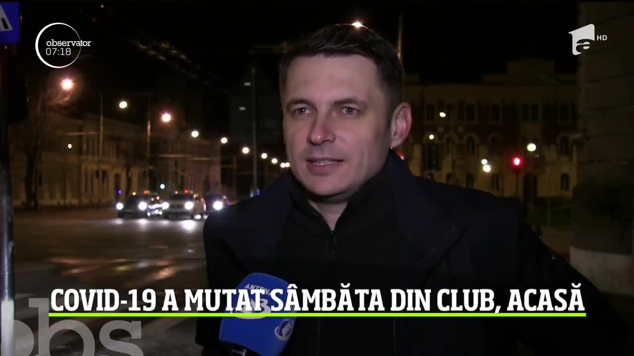 Covid-19 a mutat s&acirc;mbăta din club, acasă