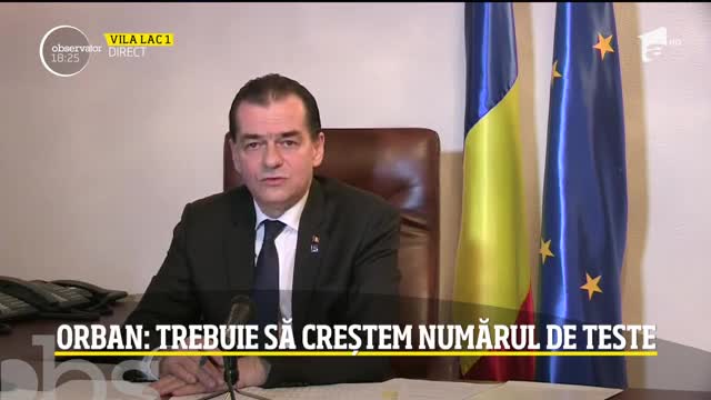 Ludovic Orban, declarații din autoizolare