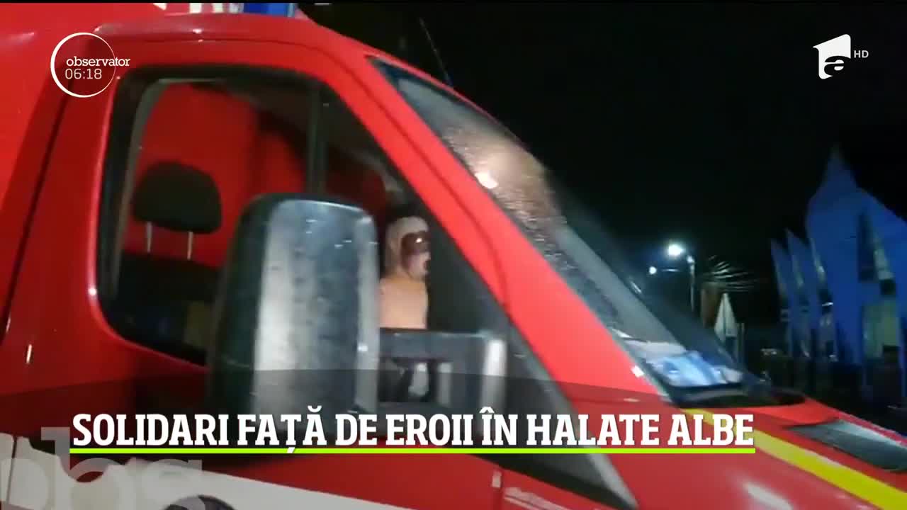 Rom&acirc;nia aplaudă omenia. Rom&acirc;nii, solidari față de eroii &icirc;n halate albe