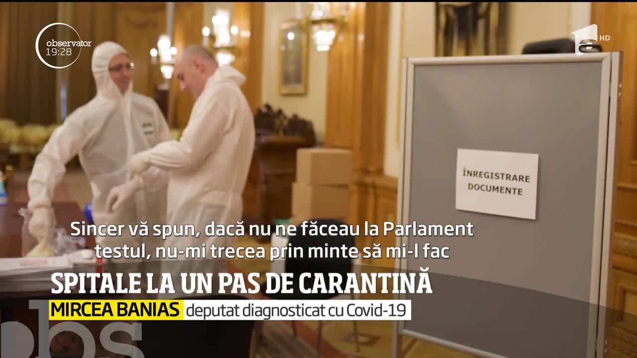 Coronavirus (Covid-19) &icirc;n Rom&acirc;nia. Spitale la un pas de carantină