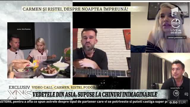 Florin Ristei și Carmen Grebenișan au dat cărțile pe față! Ce s-a întâmplat după ce s-a stins lumina, cu ei doi în același pat, în „Asia Express” – VIDEO