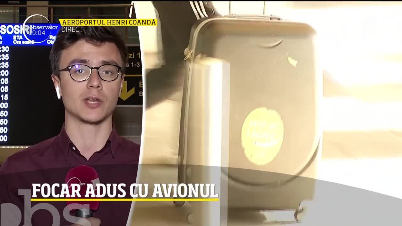 Focar de coronavirus adus cu avionul! Un rom&acirc;n testat pozitiv &icirc;n Spania a călătorit spre Rom&acirc;nia alături de 70 de oameni